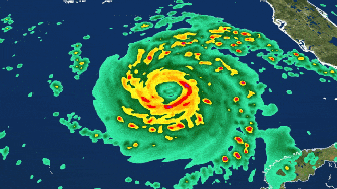Hurricane Katrina Radar Loop