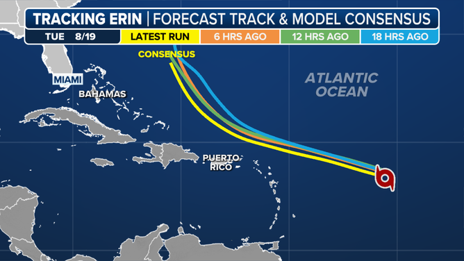 Tracking Tropical Storm Erin