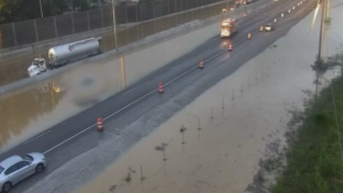 Flooding in Chattanooga, TN on 8/12/2025