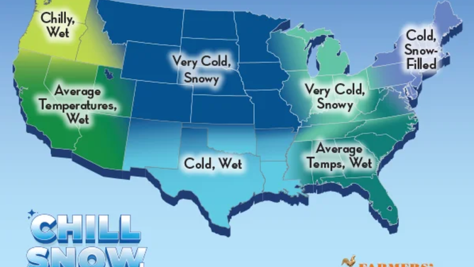 Farmers' Almanac 2025-2026 outlook