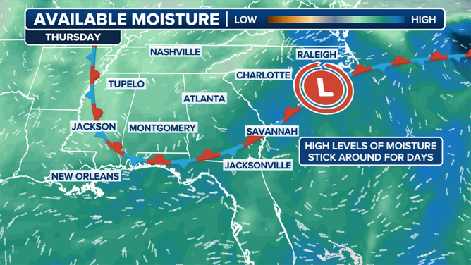 Soggy Weather Pattern