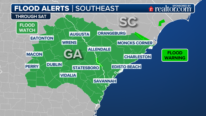 Southeast Flood Alerts