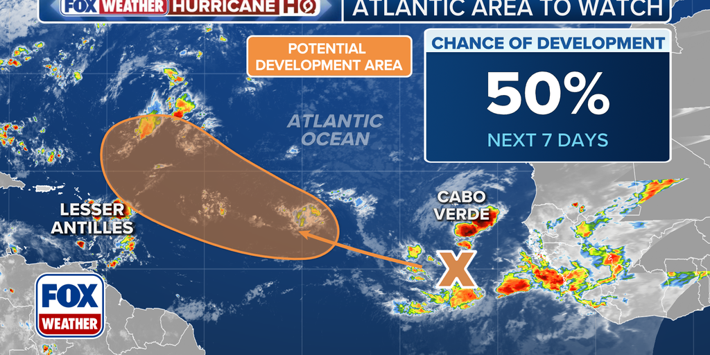 Weekend weather update from FOX Weather: Tropical wave off Africa still grabbing attention
