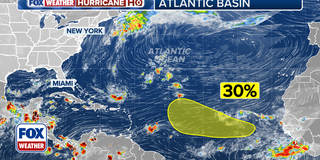 Daily Weather Update from FOX Weather: New area to watch in Atlantic as Omega block pattern takes hold of US