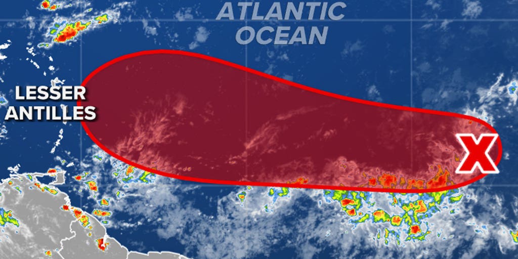 Odds that Invest 91L becomes Atlantic’s next named storm drop