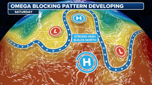 Omega Block to bring summer temperatures back to Central US, much-needed rain for Pacific Northwest