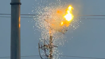 Watch: Transformer catches fire and explodes during Outer Banks storms