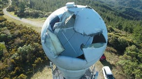 Lightning 5 times stronger than average shreds weather radar in New Zealand