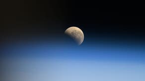 Astronauts capture stunning views of lunar eclipse from space
