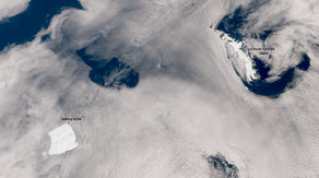 World’s largest iceberg breaks apart over South Atlantic