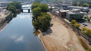 Michigan's Grand River exposes rarely seen banks as state sees worst drought in 13 years
