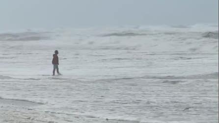 Slow-moving system to bring tropical downpours, rough surf and strong winds to the Gulf Coast