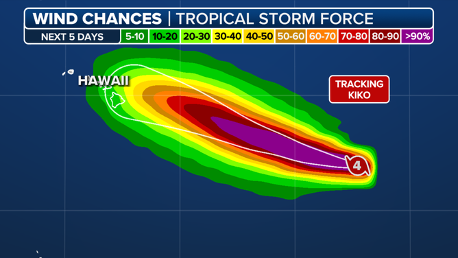 Hurricane Kiko's close approach prompts Hawaii to declare state of emergency