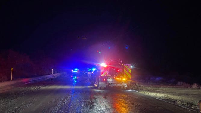 Flash flooding in Cochise County, Arizona, on Sept. 12, 2025.