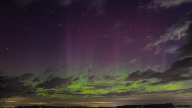 Northern Lights near Seattle