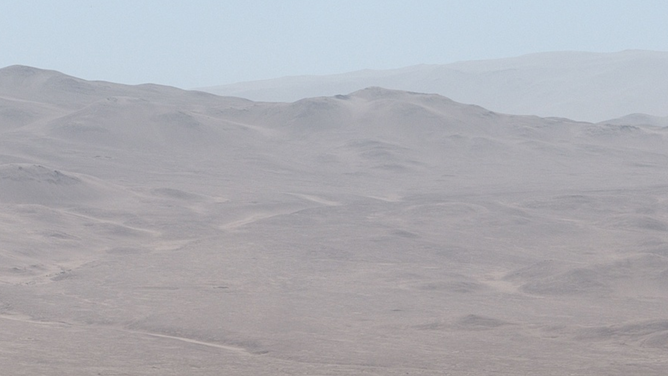Curiosity Rover captures panorama image of Martian landscape