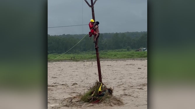 India flood rescue