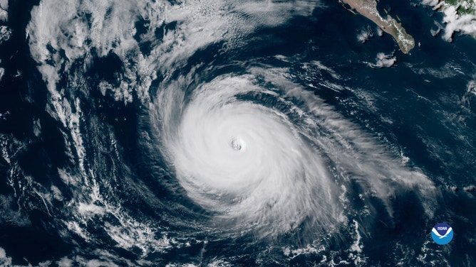 Hurricane Linda satellite (2021)