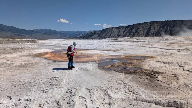 Hats Off: Yellowstone shows off hundreds of caps blown into hot springs this year