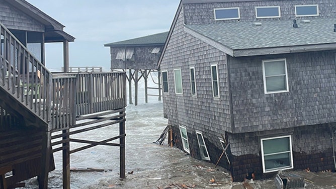 Home collapses in North Carolina