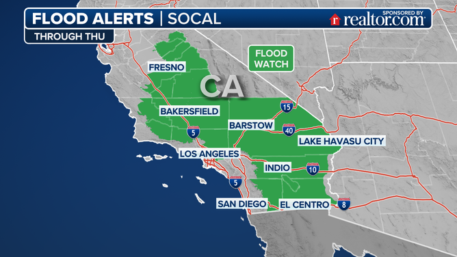 Southwest flood alerts