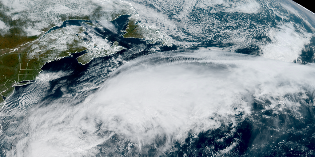 Humberto merges with jet stream but life-threatening surf, coastal