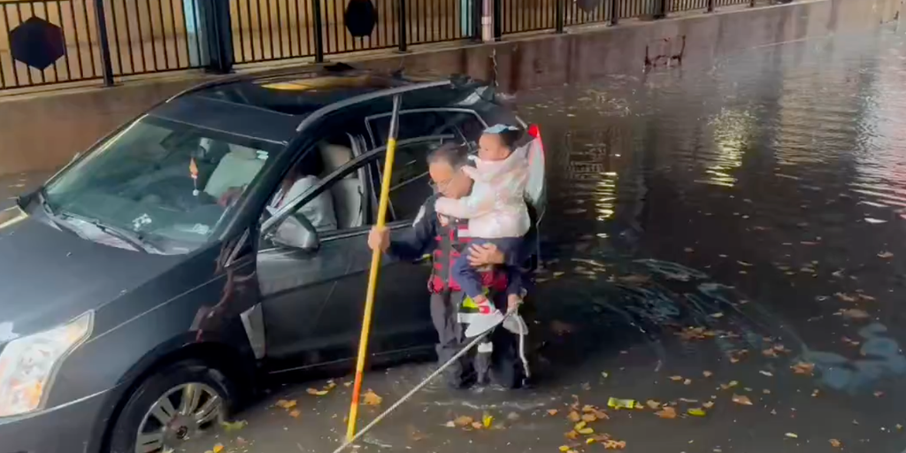 Flash flooding kills 2 in New York City as powerful storm system now ...