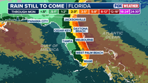 Tropical disturbance fuels Florida wet weekend, flooding threat