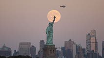 Photos: Full Harvest Supermoon wows across the world