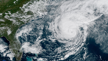 Hurricane Imelda becomes Category 2 hurricane as Bermuda braces for dangerous storm surge, powerful winds