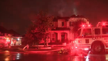 6 house fires break out near Dallas as lightning fills skies during during severe thunderstorms