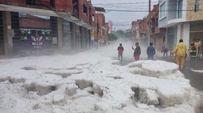 See it:  Bolivian city buried in hail after massive thunderstorm sweeps through