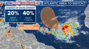 New disturbance in Atlantic could become tropical depression in the next week