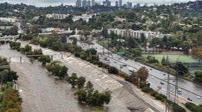Rare October storm soaks Southern California as heavy rain drenches areas impacted by January wildfires