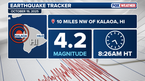 Big Island of Hawaii rattled by magnitude 4.2 earthquake