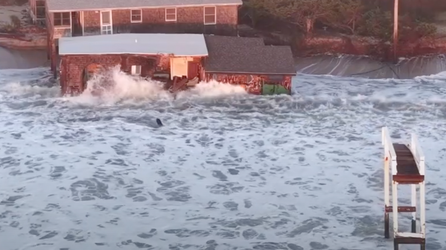 Video: 11th home collapses on North Carolina's Outer Banks as devastating coastal erosion continues