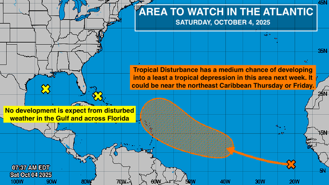 Area to watch in the Atlantic.