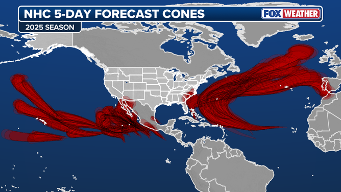 2025 NHC Cones