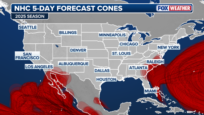 2025 NHC Cones