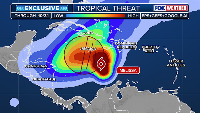 FOX Weather tropical threat analysis.