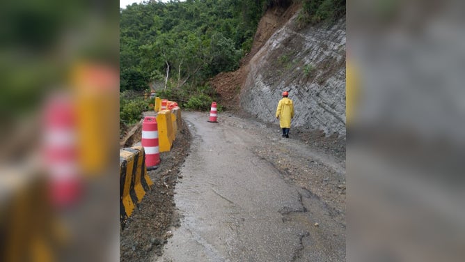 Damage in Dominican Republic from TS Melissa