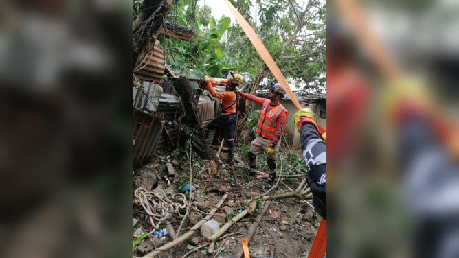 Damage in Dominican Republic from TS Melissa