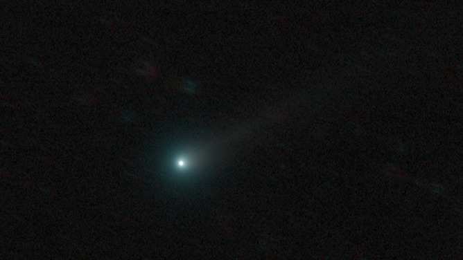 Comet C/2025 A6 Lemmon as seen from Lowell Observatory in Arizona in September 2025.