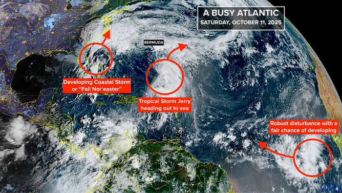 A Busy Atlantic.