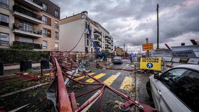 A violent tornado collapsed infrastructure and left at least one person dead in Ermont, France, a city 13 miles north of Paris, during the Monday afternoon commute.