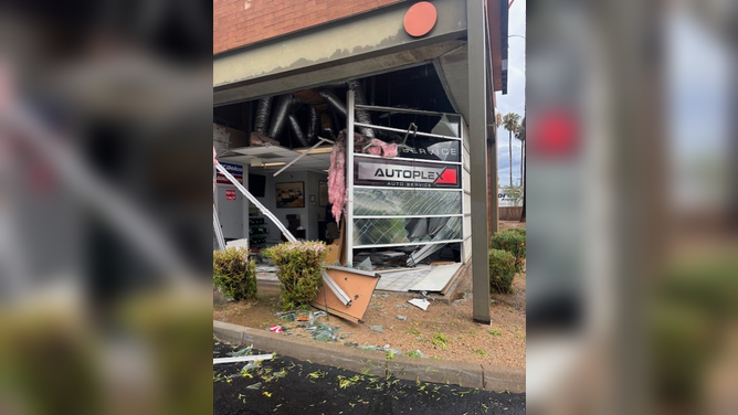 Autoplex Auto Service faced the wrath of a microburst that wreaked havoc in Tempe, Arizona on Oct. 13, 2025.