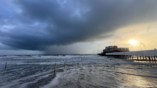 Sunrise in Daytona Beach on Sunday, October 5, 2025.