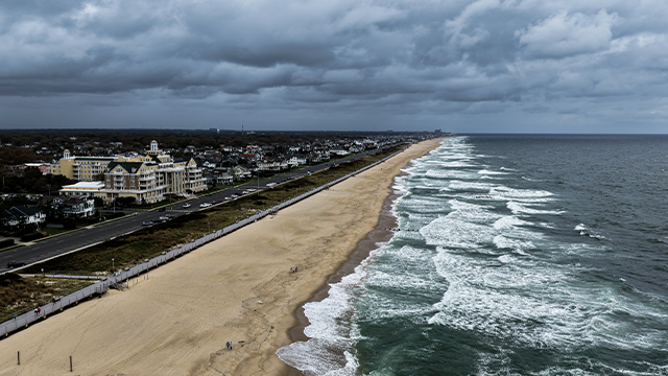 Nor'easter slamming mid-Atlantic, Northeast leading to coastal flooding, tropical-storm-force wind gusts