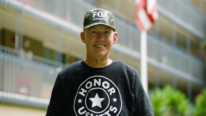 Sam Evans, a Marine Corps veteran who was helped by U.S.VETS and now helps fellow veterans.