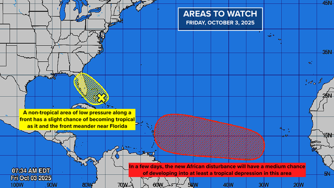 This graphic shows the tropical Atlantic.